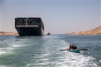 تراجع إيرادات قناة السويس خلال يناير بنسبة 46% بسبب التوتر في البحر الأحمر