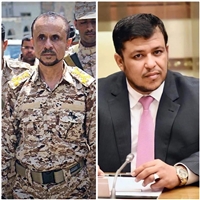 عضو مجلس القيادة "العليمي" يعزي العميد عبده فرحان في استشهاد نجله