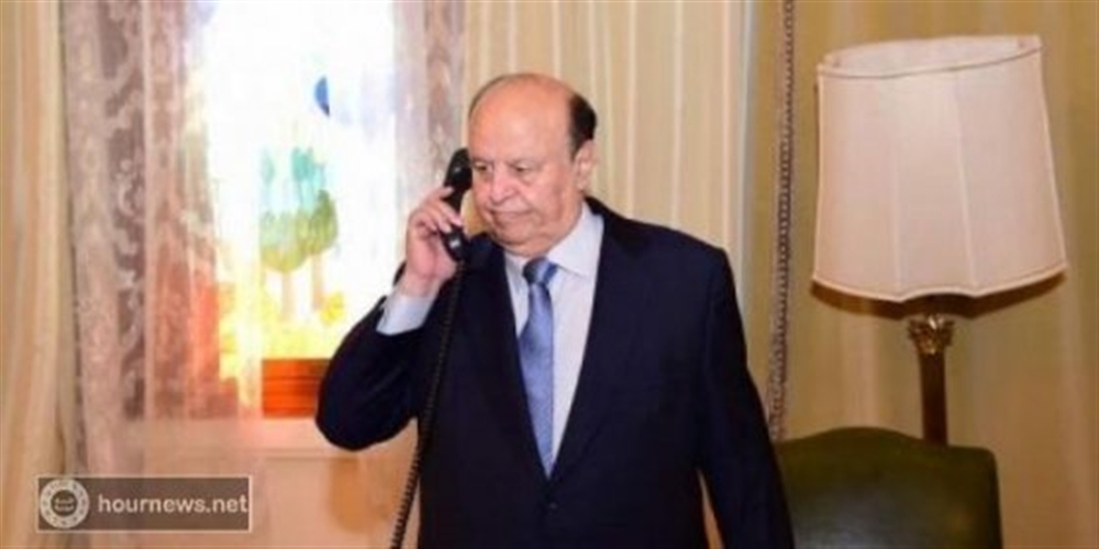اتصل هاتفيا بوزير الداخلية ومحافظ عدن ...الرئيس يوجه بوقف ممارسات الحزام الأمني ضد المواطنين