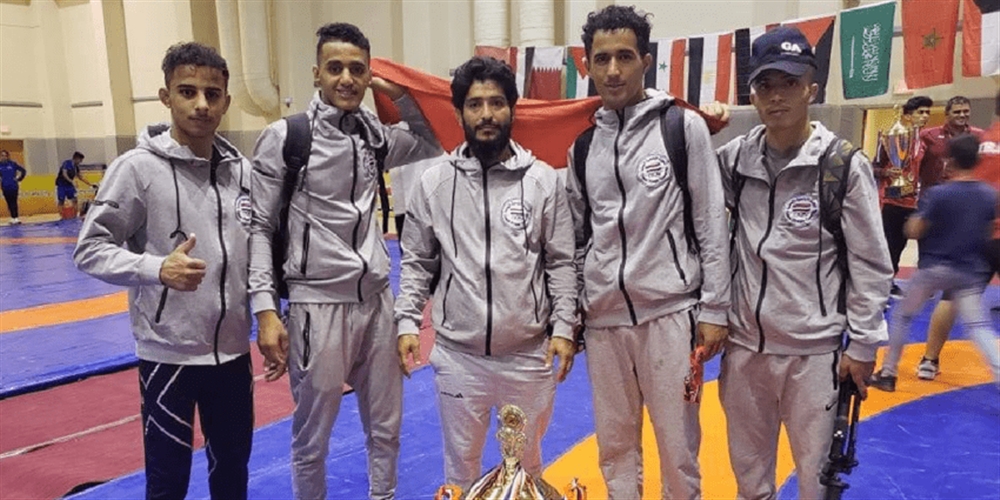 منتخب اليمن للناشئين يحقق 8 ميداليات في البطولة العربية للمصارعة