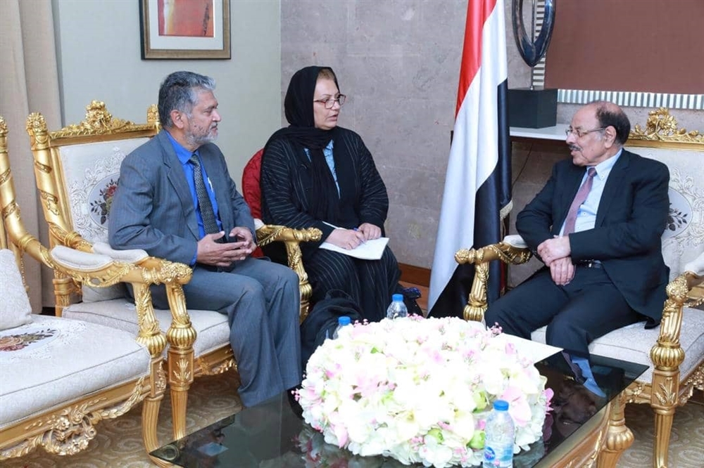 نائب الرئيس يبحث مع مسؤول أممي آلية تنفيذ اتفاق الحديدة