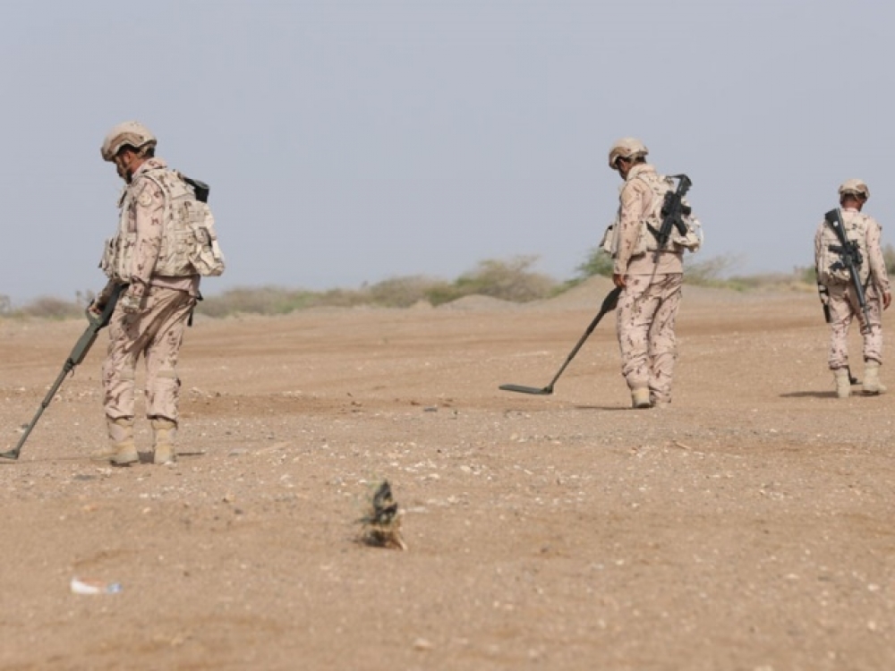 خلال الاسبوع الثالث من الشهر الجاري.. انتزاع 1325 لغما متنوعا