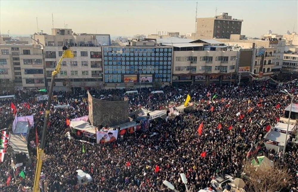 إيران: وفاة وإصابة 83 شخصا في تدافع خلال جنازة سليماني