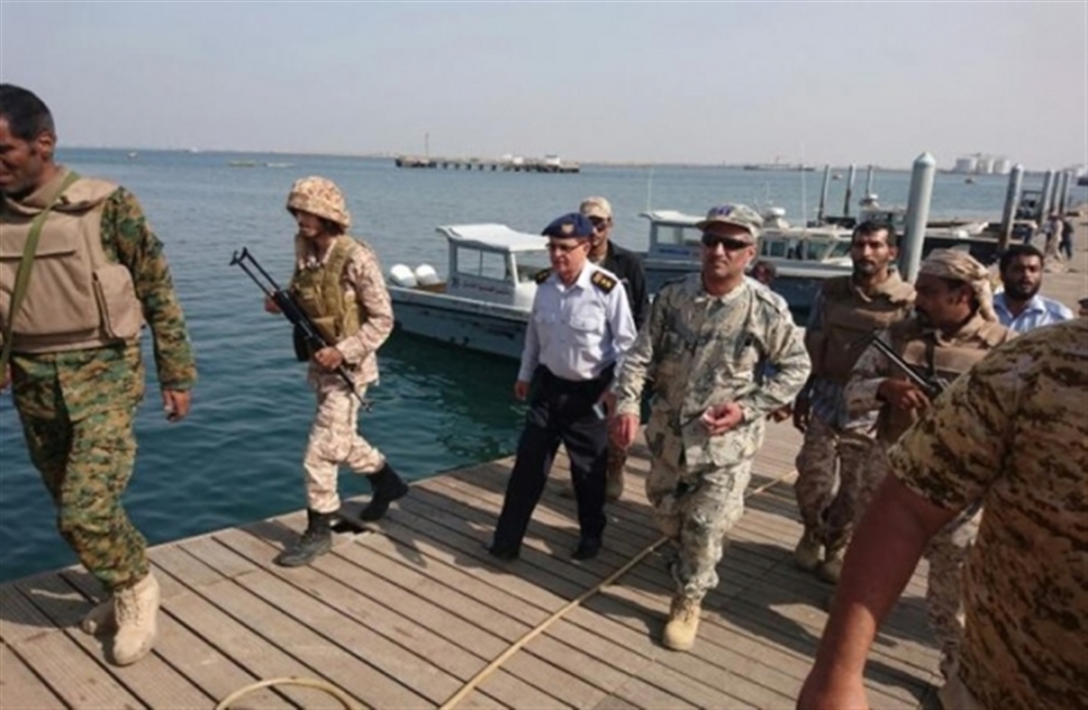 "الحزام الأمني" يمنع قوة سعودية من دخول ميناء الزيت غرب عدن