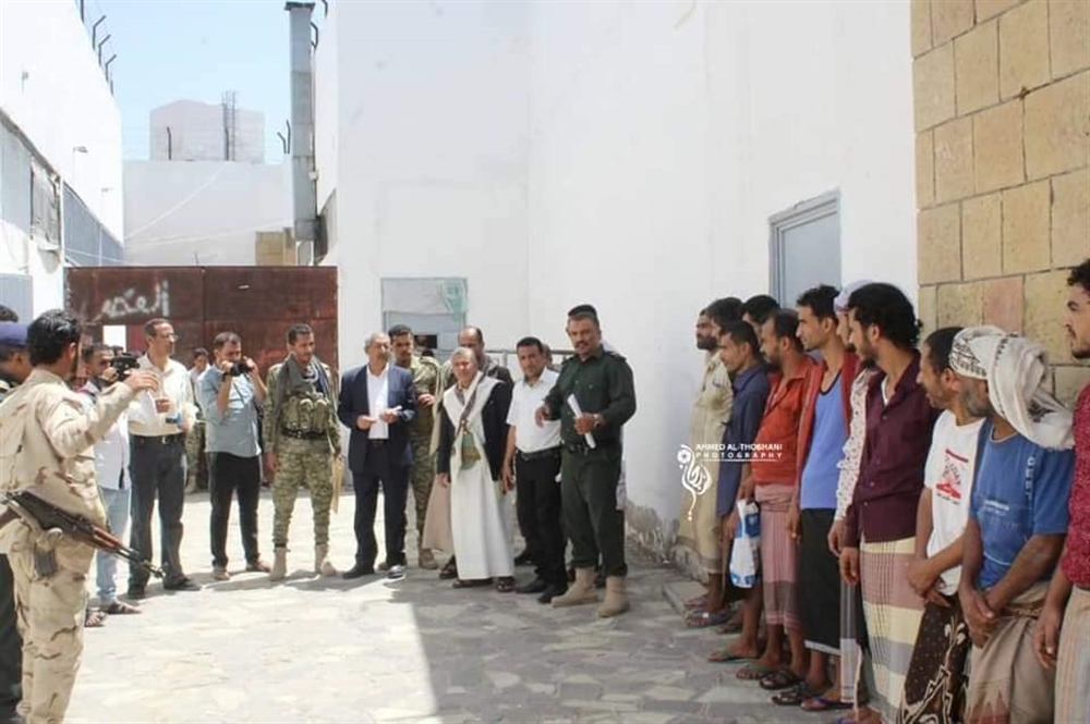سلطات تعز تقر الإفراج عن 124 سجيناً وسجينة