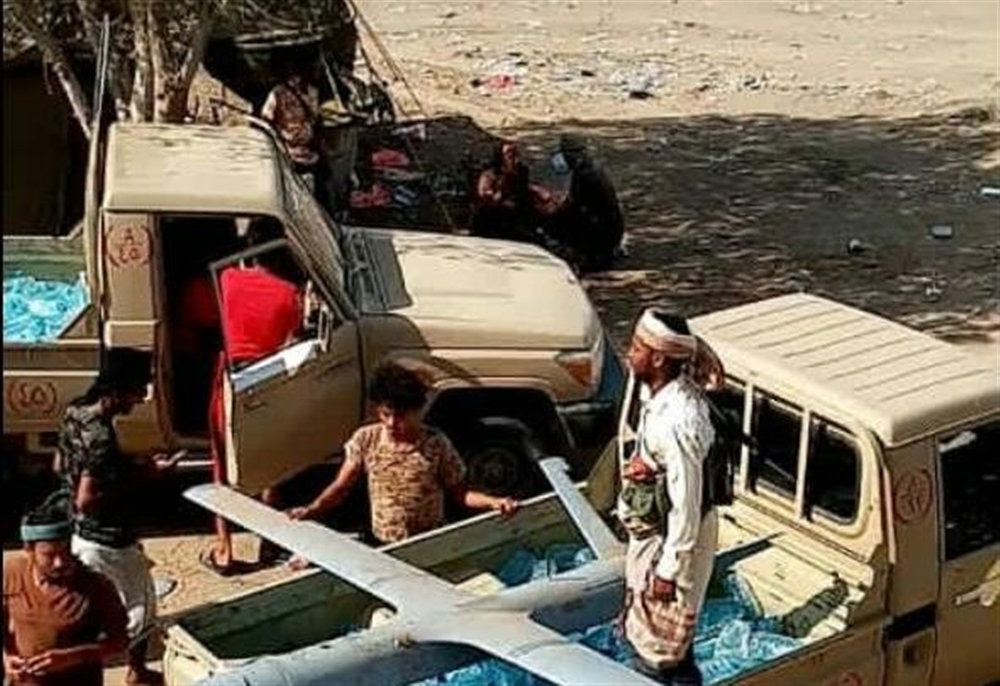 القوات الحكومية تسقط طائرة استطلاع حوثية بالحديدة