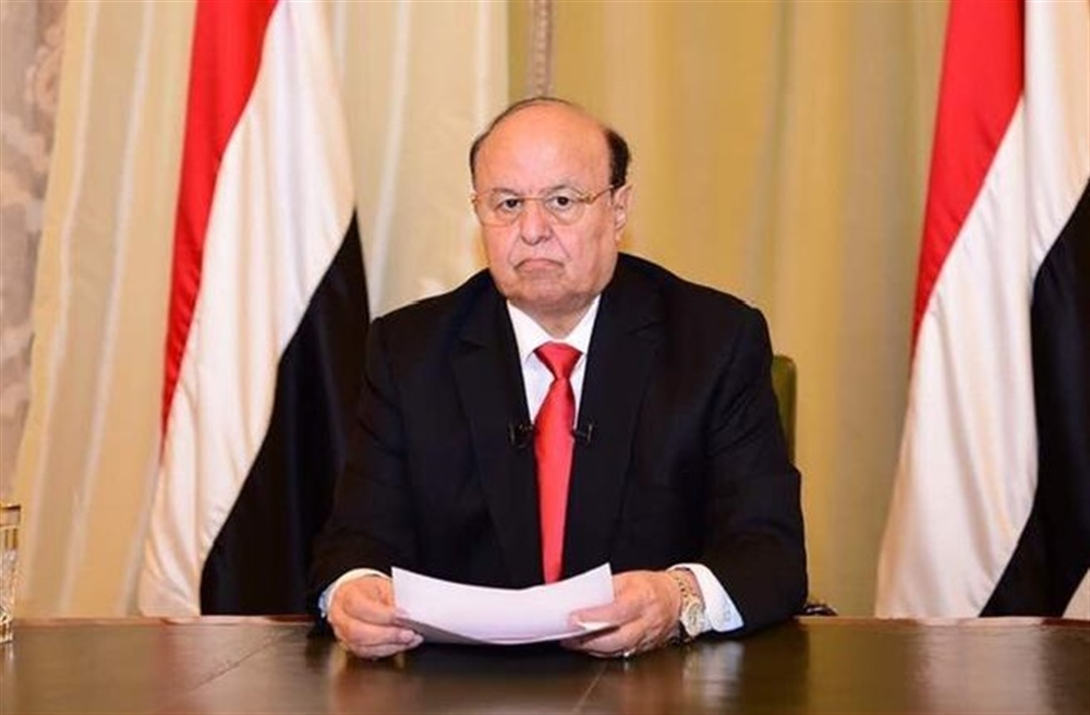 الرئيس هادي: الوحدة تعرضت للاستغلال وسنبذل كل ما نستطيع لإنهاء التمرد شمال الوطن وجنوبه