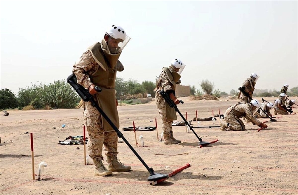 "مسام" يعلن نزع أكثر من 800 لغما في اليمن خلال أسبوع