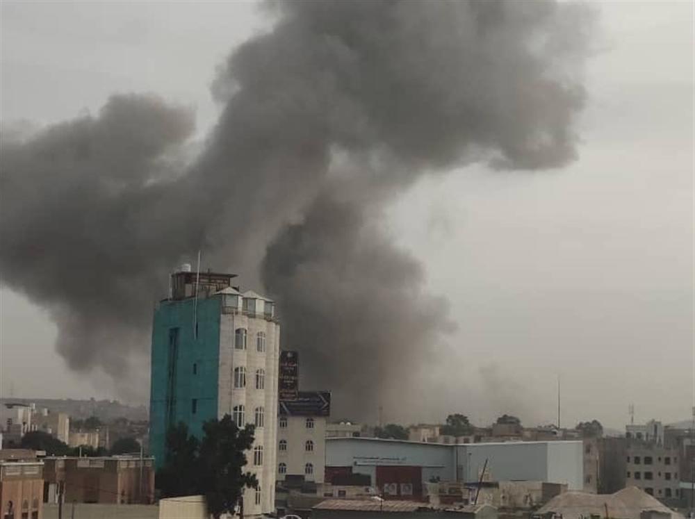 طيران التحالف يستهدف مواقع عسكرية حوثية في صنعاء