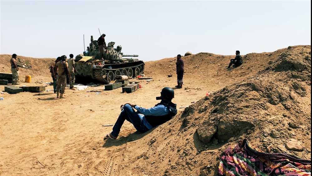 تبادل اطلاق نار بين الجيش الوطني وفصائل الانتقالي في أبين
