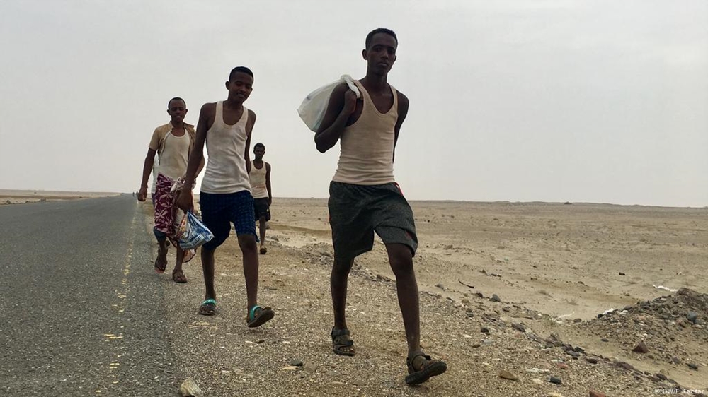 "الدولية للهجرة": 7 آلاف مهاجر إفريقي وصلوا اليمن في 6 أشهر