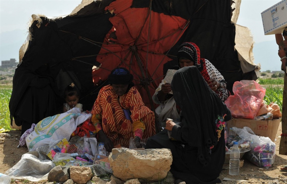 الأمم المتحدة: مئات آلاف النازحين في اليمن معرضون لخطر انعدام الأمن الغذائي