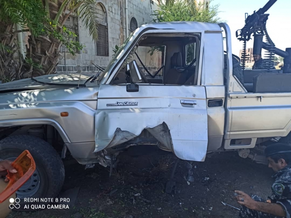 انفجار عبوة ناسفة في موكب قيادي بالمجلس الانتقالي
