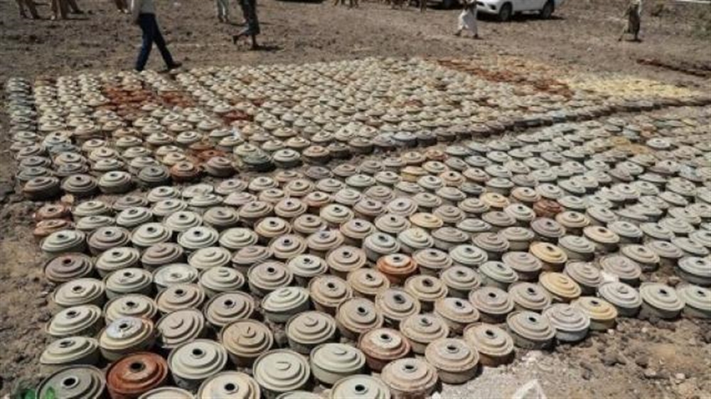 "مسام" يعلن انتزاع أكثر من ألف لغم خلال أسبوع