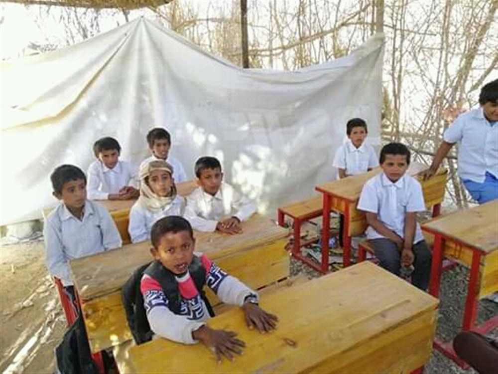 مدرسة في شبوة عبارة عن صبل!