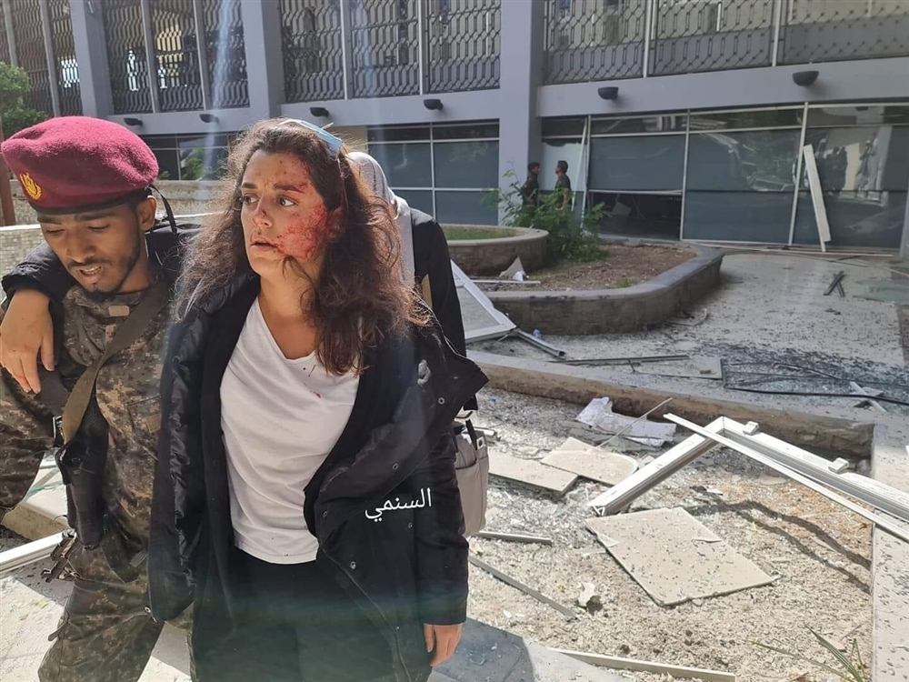 مقتل موظف بالصليب الأحمر في هجوم مطار عدن وفقد وإصابة 5 آخرين