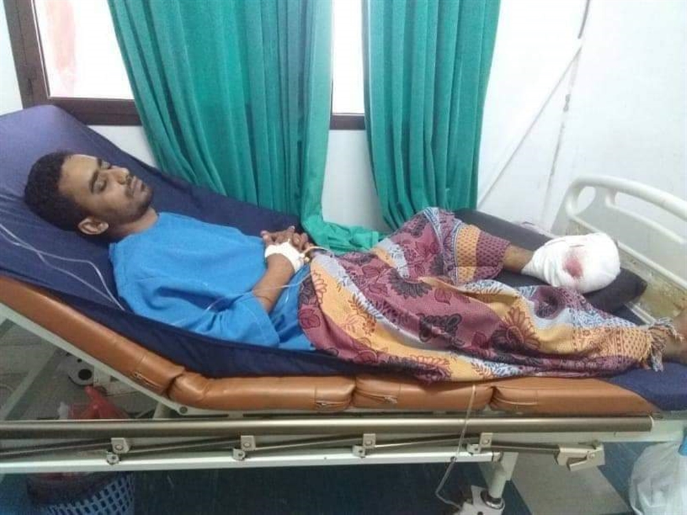 الشيخ المخلافي يوجه بسرعة نقل الاعلامي "الرتيبي" للعلاج بالخارج