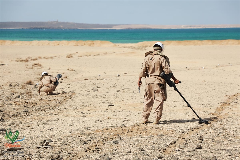 مسام ينزع 1300 لغما حوثيا في الأسبوع الأخير من ديسمبر