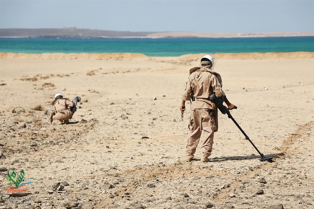 مسام ينزع 1567 لغما حوثيا خلال الأسبوع الأول من العام الجديد ومقتل أحد أفراده