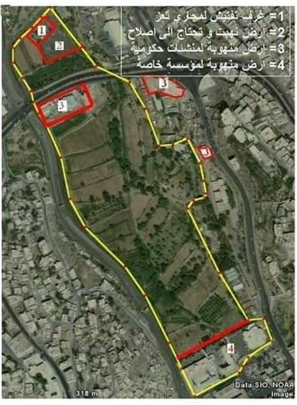 أوقاف تعز يتهم الإعلام بالفسق: أجرنا أرضية عصيفرة لأنها معرضة للنهب