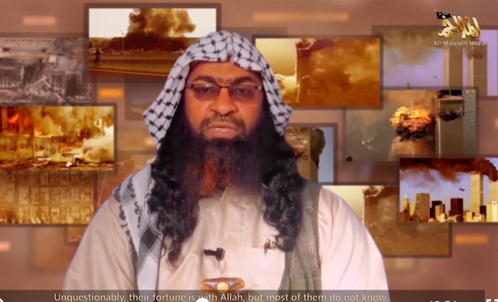 بعد أسبوع من إعلان تقرير أممي عن اعتقاله.. تسجيل مصور لزعيم "القاعدة" في اليمن