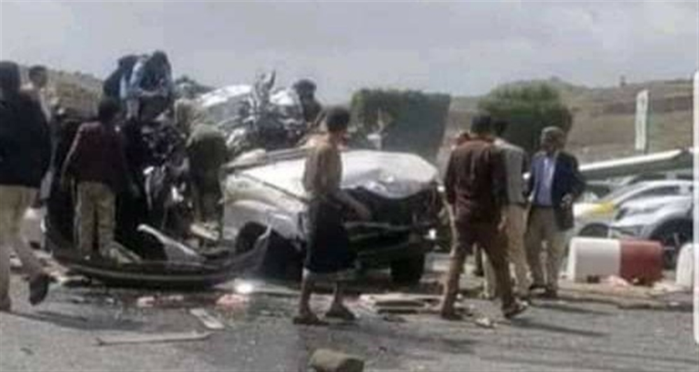 صنعاء.. تفاصيل حادث مروري مروع في ميدان السبعين أودى بحياة 9 أشخاص (صور)