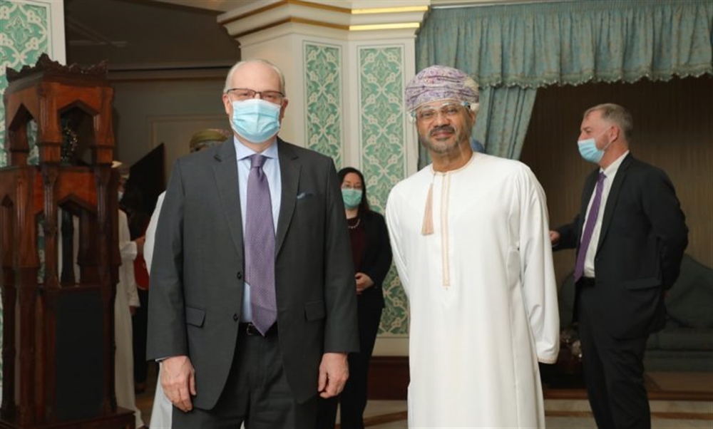 عُمان وأمريكا تبحثان جهود إنهاء الحرب في اليمن