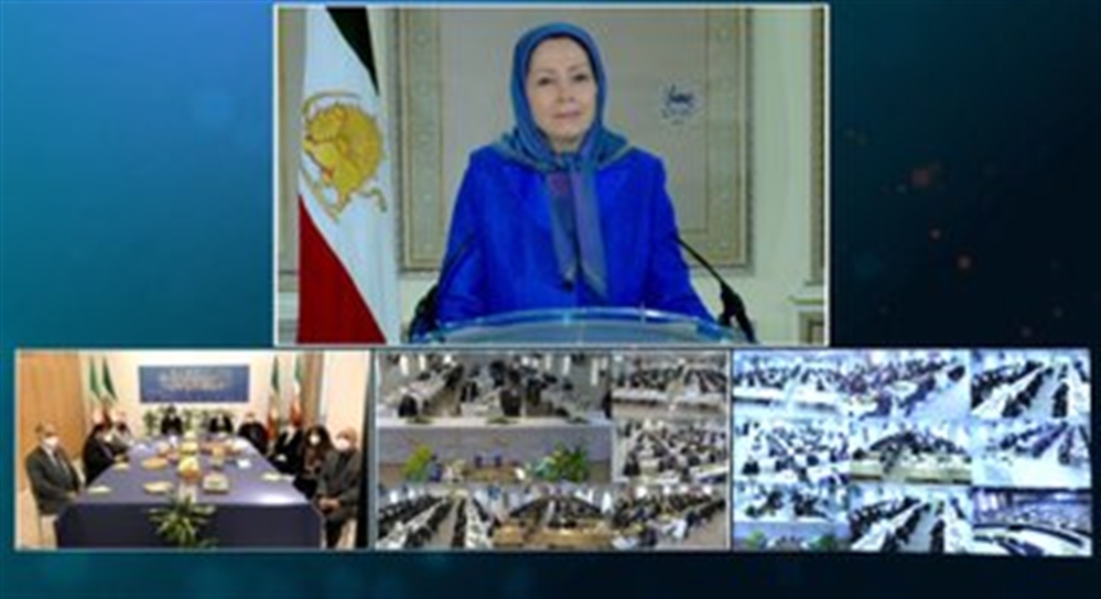 رئيسة المعارضة الايرانية تطالب بانتفاضة شعبية لإسقاط النظام وتؤكد أنه "عدو الاسلام"