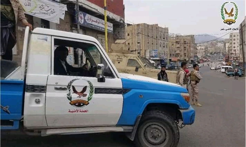 اشتباكات بين الحملة الأمنية ونجل قيادي عسكري في تعز