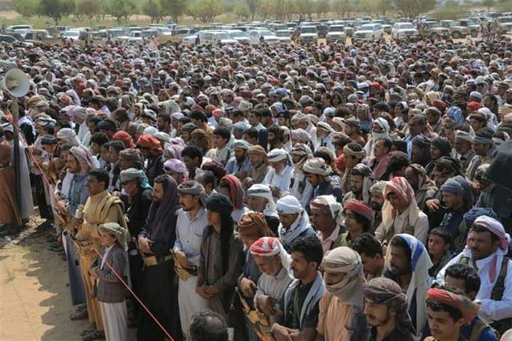 مأرب: تشييع مهيب للشيخ القبلي نمران