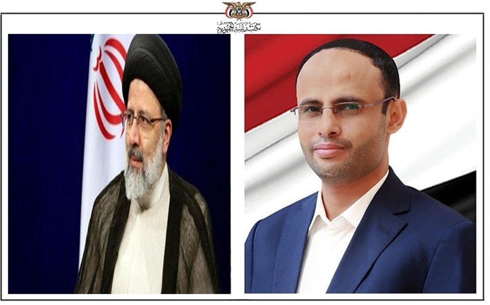 الرئيس الإيراني في رسالة إلى المشاط يؤكد تضامنه مع الحوثيين