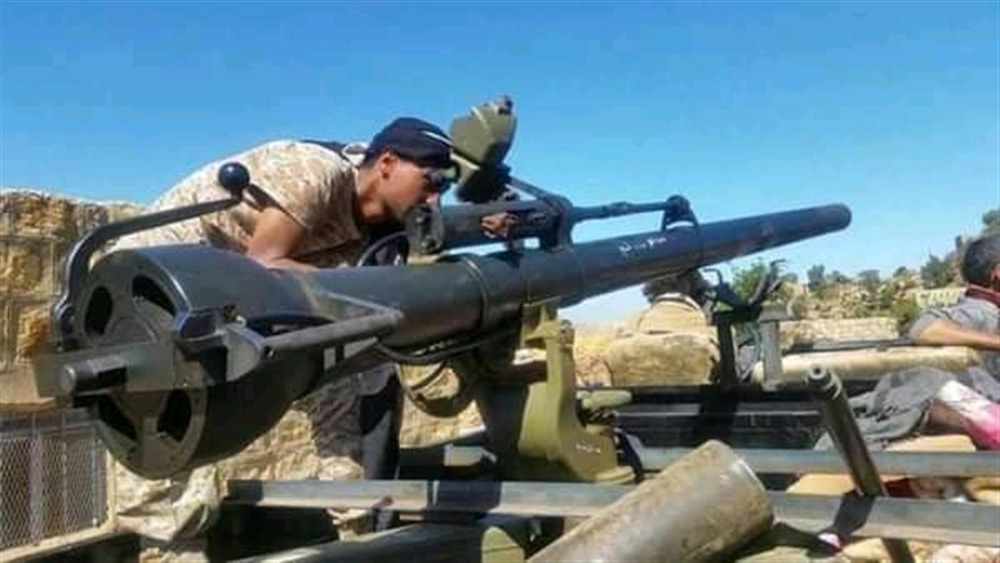محور تعز يهاجم مليشيا الحوثي في جبهة العنين