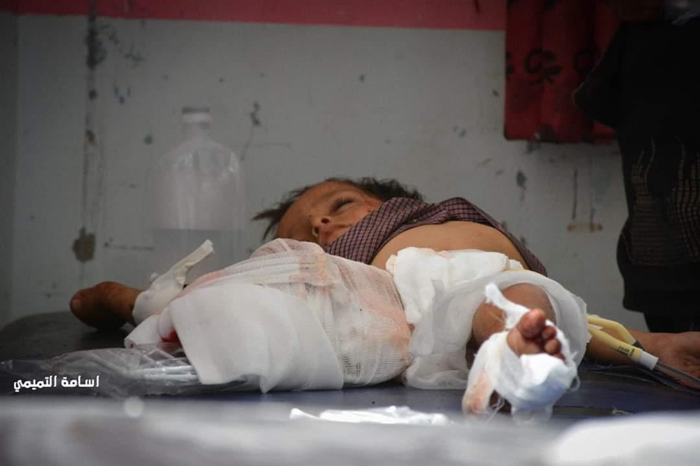 مصادر : إرتفاع ضحايا القصف الحوثي على تعز إلى 8 مدنيين معظمهم أطفال.. (أسماء)
