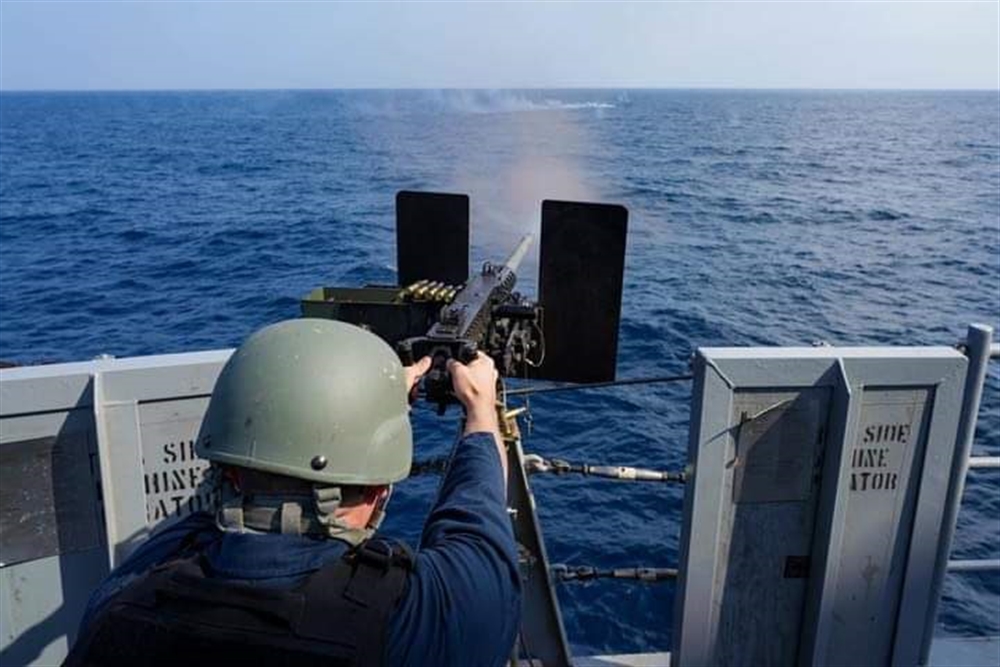 الأسطول الأمريكي الخامس ينفذ مناورات في خليج عدن