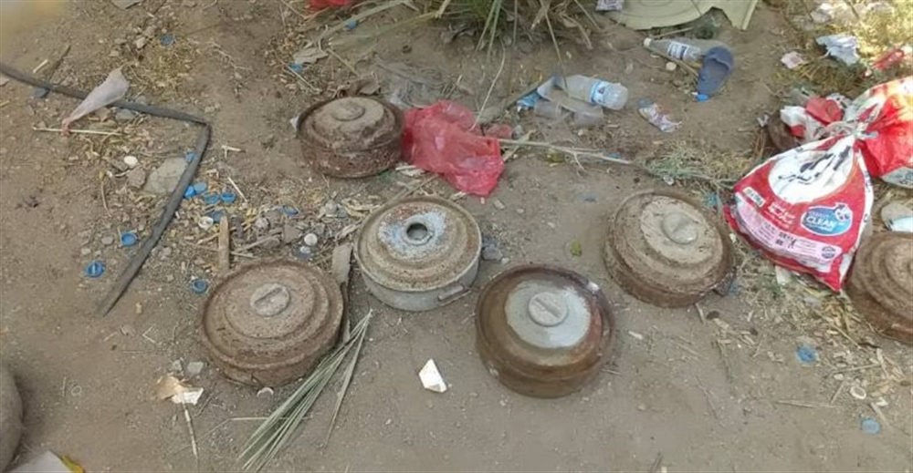 المرصد اليمني للألغام يحذر نازحي بيحان من العودة إلى منازلهم بسبب الألغام