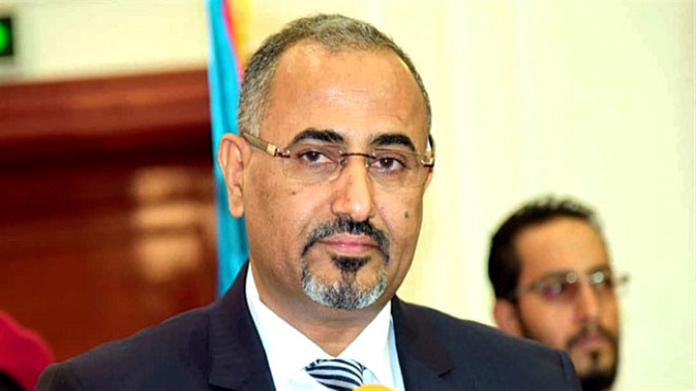 رئيس المجلس الانتقالي: قرار توجّه العمالقة لتحرير البيضاء بيد التحالف