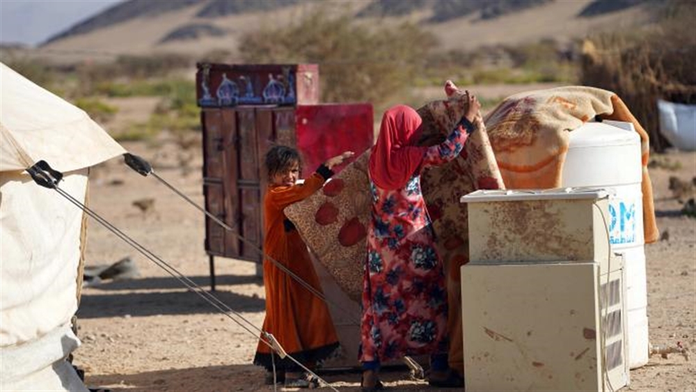 نزوح 15 ألف شخص خلال ديسمبر في ثلاث محافظات يمنية
