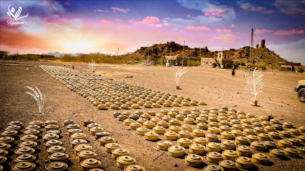 مسام ينزع قرابة أربعة آلاف لغم حوثي في أسبوع