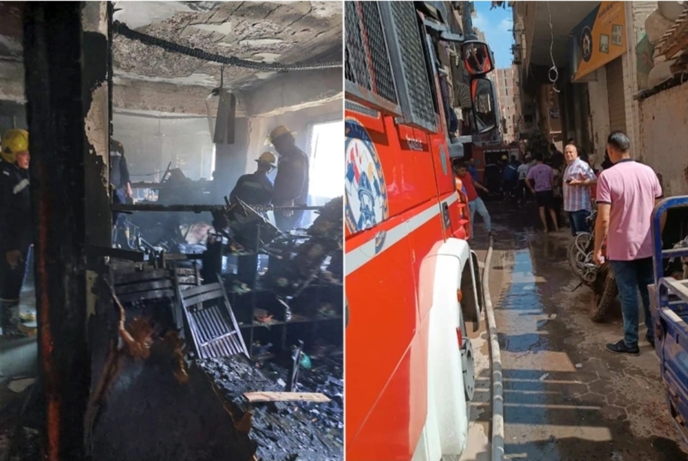 الصحة المصرية : 41 قتيلا وعشرات الإصابات بحريق كنيسة أبو سيفين بالقاهرة