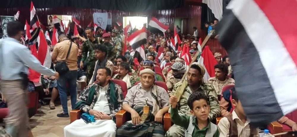 تعز.. مجلس شباب الثورة يحيي الذكرى الـ35 للوحدة اليمنية