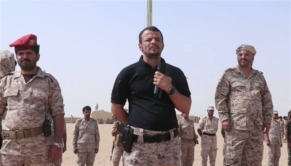 القائد العسكري "عبدربه لعكب" يظهر بقوات جديدة في شبوة