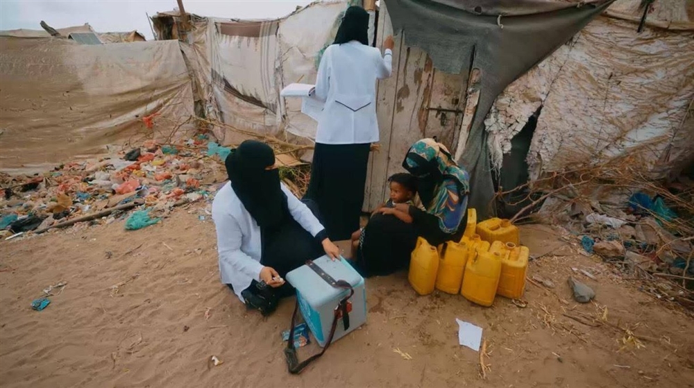 الحكومة تدشّن حملة وطنية لتحصين أكثر من 1.3 مليون طفل ضد شلل الأطفال