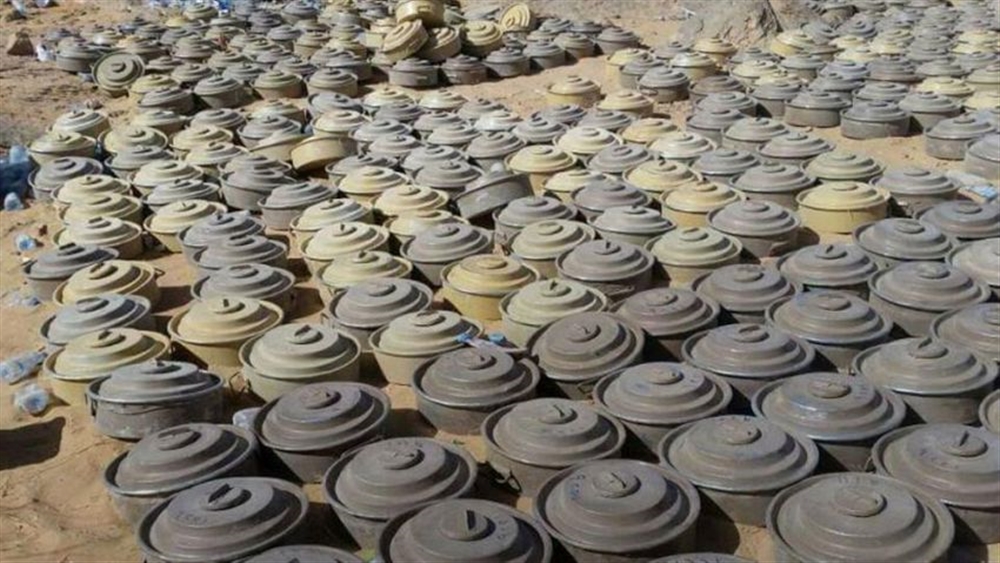 "مسام" يعلن نزع 971 لغماً خلال أسبوع زرعتها المليشيات الحوثية