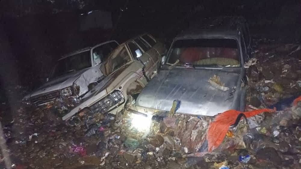 كارثة سيول في جبل حبشي بتعز... وفاة شخص وفقدان ابنته وخسائر مادية كبيرة
