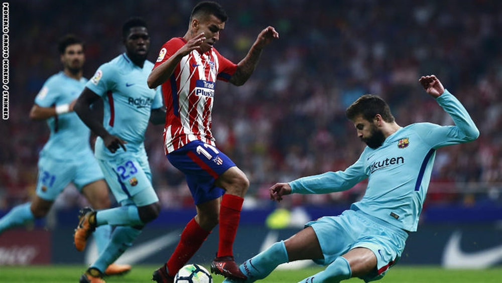 برشلونة يتعادل بصعوبة مع أتلتيكو مدريد في مباراة مثيرة