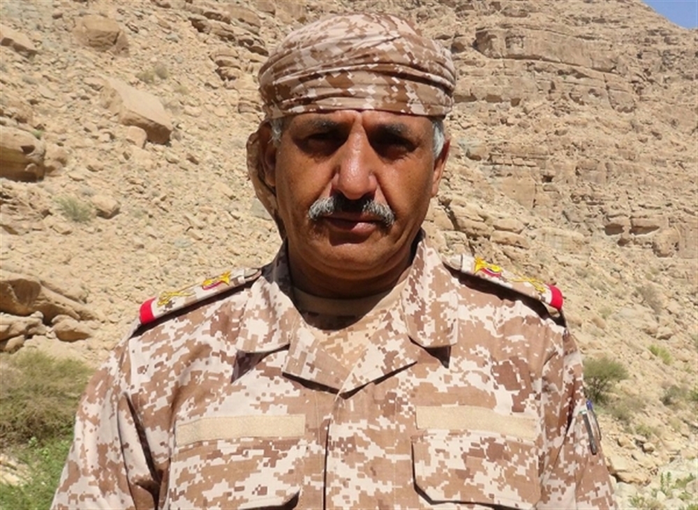 اللواء الذيباني: ميلشيات الحوثي في حالة انهيار في الجبهات