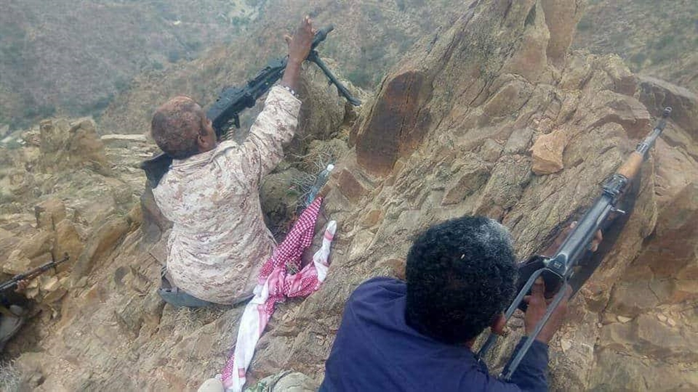 الجيش الوطني يحرر سلسلة جبلية بمحافظة لحج جنوب اليمن