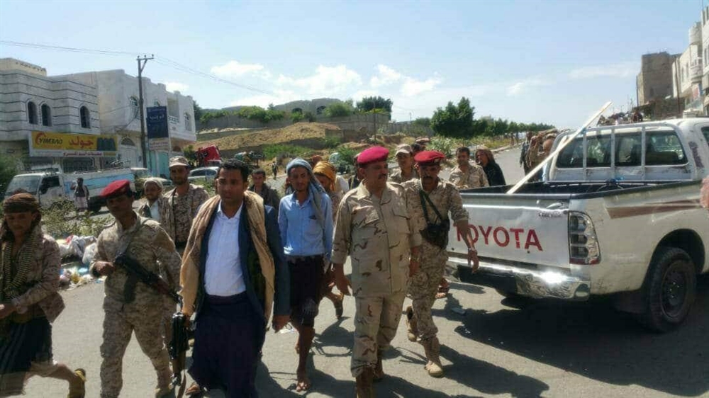 اللواء " فاضل" يعود إلى تعز بعد مناقشة استكمال تحرير المحافظة بالرياض