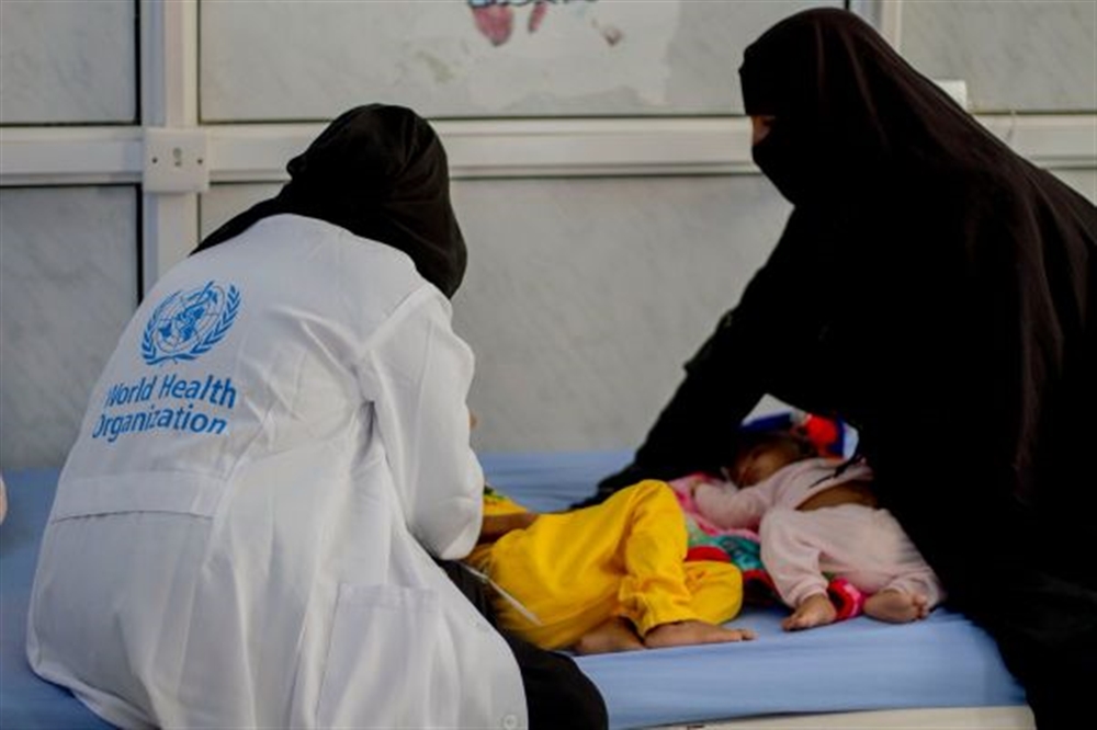 الصحة العالمية: إصابة أكثر من 500 حالة بمرض الدفتيريا في اليمن