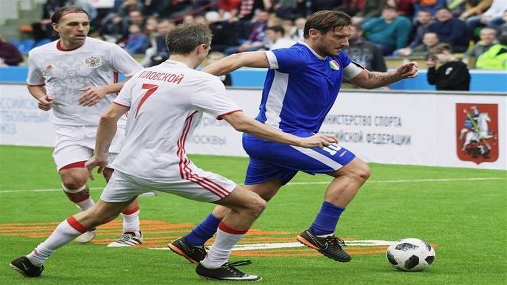 بعد التغلب على إيطاليا روسيا الى نهائي بطولة كأس الأساطير